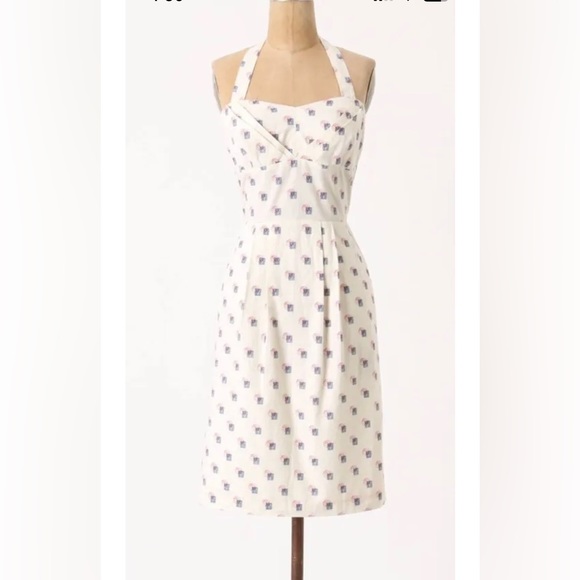 Anthropologie, Halter Dress, Size 4, EUC - Picture 2 of 7